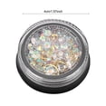 thumbnail image 3 of Wchiuoe Nail Rhinestones Kit Colorful  Bottom Nail Art Rhinestones Glitter Manicure DIY Decoration Accessories, 3 of 8