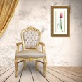 thumbnail image 3 of Coop, Robert 12x24 Gold Ornate Wood Framed with Double Matting Museum Art Print Titled - Tulip II, 3 of 4