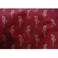 thumbnail image 4 of oneOone Cotton Silk Fabric Sea Horse Block Printed Craft Fabric BTY 42 Inch Wide, 4 of 4