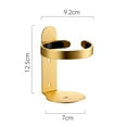 thumbnail image 5 of Lohuatrd Wall Mount Toothbrush Cup Holder No Drill Modern Aluminum Alloy Strong Load Bearing Bathroom Shower Gel Shampoo Organizer Rack, 5 of 7
