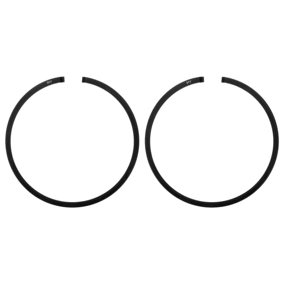 Uxcell 2-Pack Piston Ring Set 39mm x 1.5mm Standard Piston Ring Black Piston Rings Electric Saw Replaces