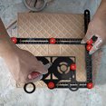 thumbnail image 1 of Localizador De Orificios Para Tejas Regla de ángulo de aleación de aluminio de 12 pliegues, regla de medición fija, localizador de orificios para azulejos Sywqhk Para estrenar, 1 of 8