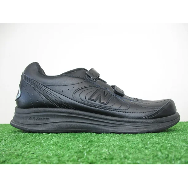 New Balance 577 V-Strap USA Shoes Mens 8.5 Black Max Cushion Support Walking