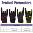 thumbnail image 3 of Bowling Gloves For Men & Women Non Wear & Absorbent Glove For Indoor Tenpin Bowling Gloves Sports Gloves Mittens Bowling Accessories Breathable Comfort Fit For Casual & Recreational Sports,(Red,L), 3 of 9