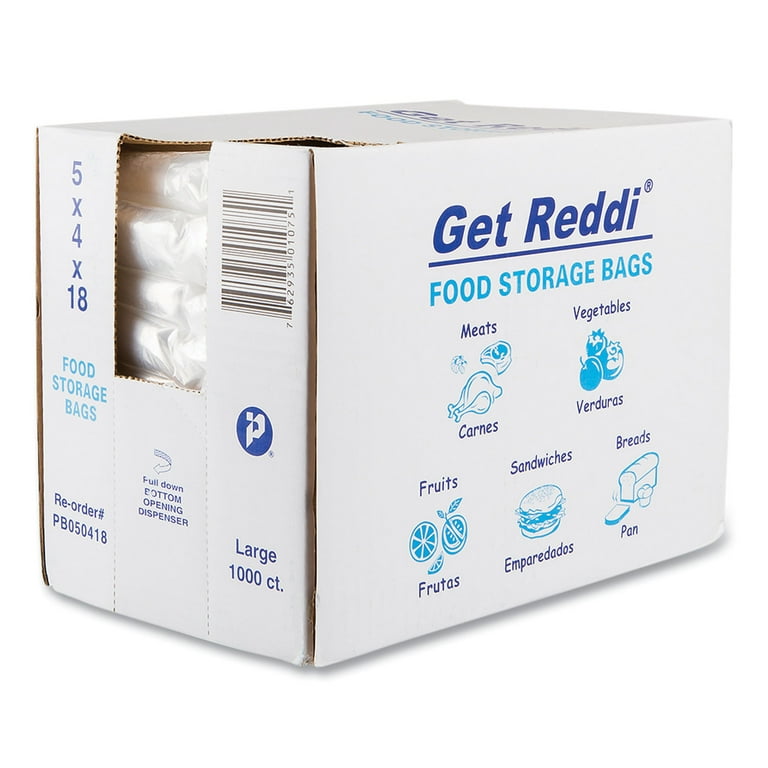 Food Bags, 0.75 mil, 5