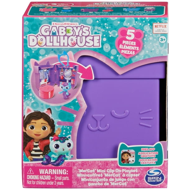 Gabby's Dollhouse, Mini Playset avec figurine et accessoires pour