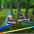 thumbnail image 6 of Eagles Nest Outfitters Fuse Tandem Hammock with 1 Set of Anchor Points, Gray, 6 of 6