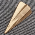 thumbnail image 3 of Generic Heat Treated Steel Wood Splitter Wedge Wide Head Golden Manual, 3 of 6