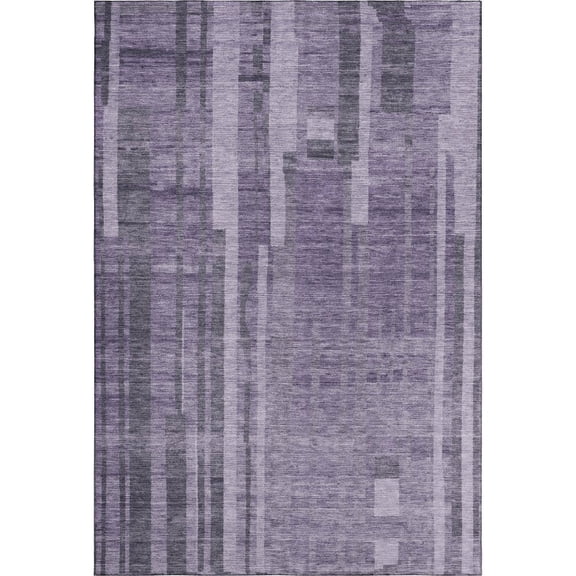 Dalyn Rugs Premium Machine Washable Mayfield AMF1063 Purple 9' x 12' Rug