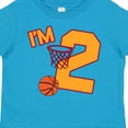 thumbnail image 4 of Inktastic Im Two Second Birthday Basketball Boys or Girls Toddler T-Shirt, 4 of 5