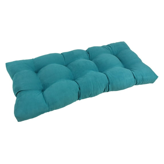 Blazing Needles Microsuede Indoor Bench Cushion