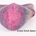 thumbnail image 4 of Classic Warm Fall Winter Hat - Soft Warm Foldable Leopard Cuff Ribbed Knit Color changing and plush two-piece set, 4 of 5