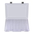 thumbnail image 2 of Caja de almacenamiento de transparente de 124 cuadrículas, contenedor Zulema caja ajustable diamods, 2 of 8