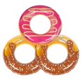 thumbnail image 1 of Flotador de piscina con forma de donut, 3 uds., divertidos juguetes de anillo para piscina, Fiesta EN LA Piscina, 1 of 5