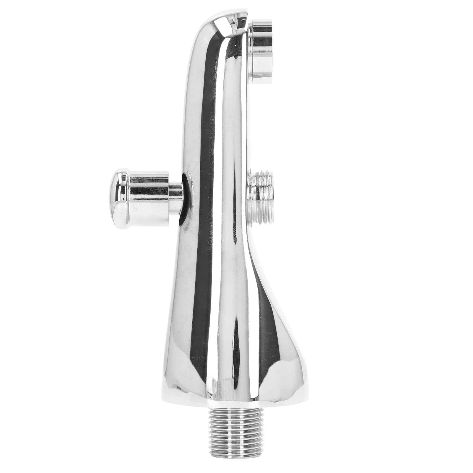 Riousery G1/2 Semicircle Brass Concealed Bathtub Faucet Tub Spout with Diverter in Bright Chrome Finish (16.0 oz / 455 g)