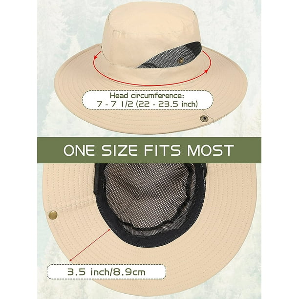 Peicees Head Net Hat for Men Women Adventure Fishing Hat Safari Hat for  Hunting Camping Hiking