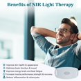thumbnail image 3 of Wearable Laser Pain Relief Machine 660Nm Cold Laser Wound Healing Joints Pain Soft Tissue Sciatica Rheumatic Pain Physical Therapy Equipment Menstrual Pain Trigeminal Neuralgia Muscle Soreness, 3 of 6