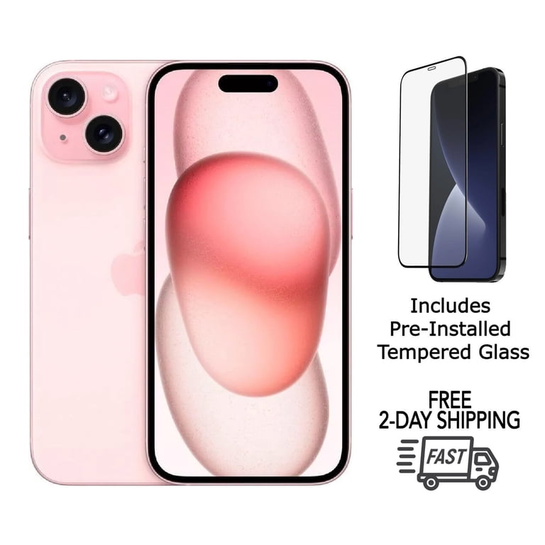Pre-Owned No Plan-Unlocked Device Apple iPhone 15 Cell Phone 128GB