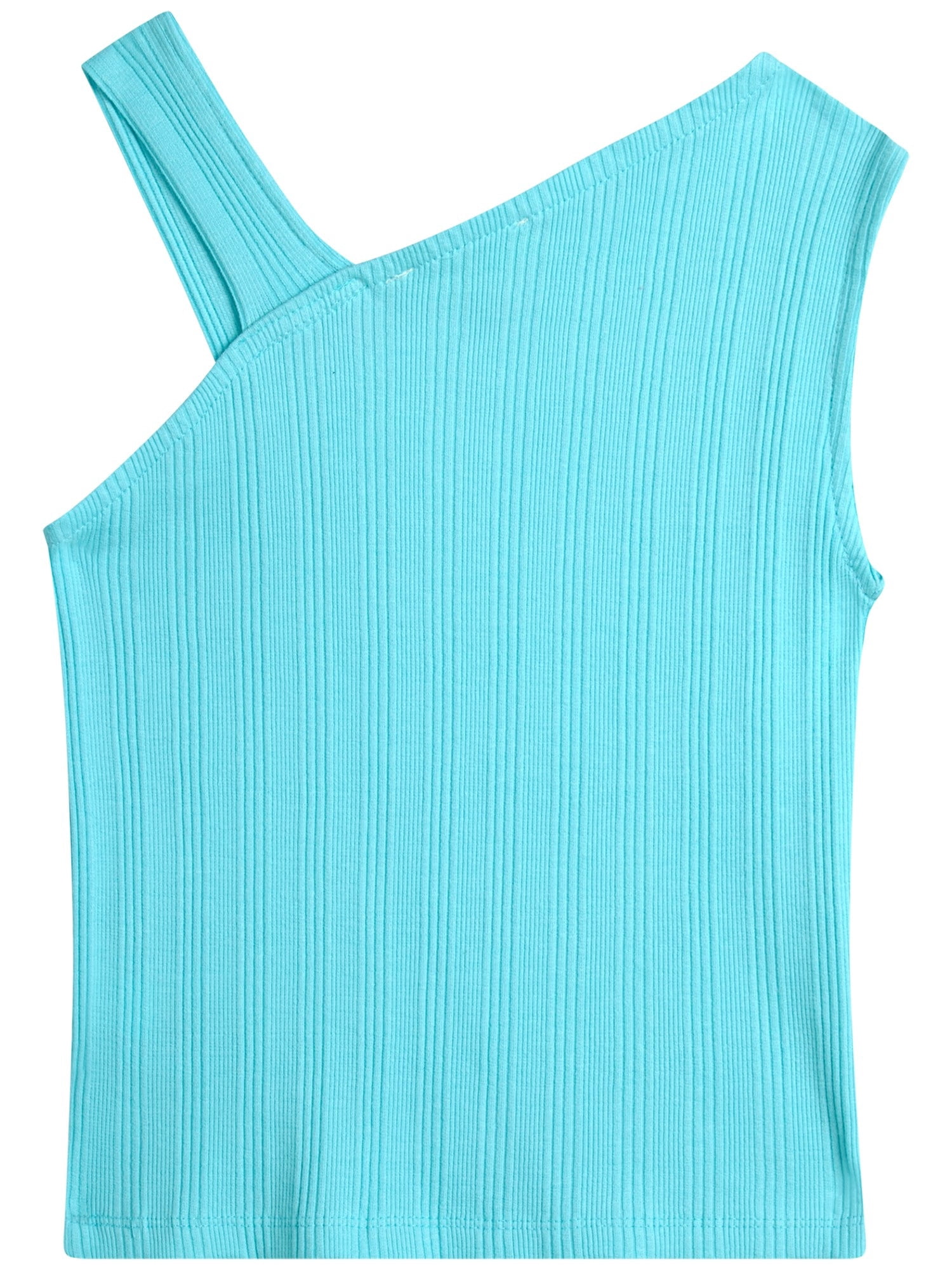 Jessica Simpson Girls Asymmetric Tank Top Shirt, Size 7-14/16