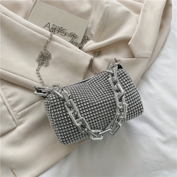 2024 Summer Trend Luxury Fashion Travel Shoulder Handbags Purses Bling Design Small Crossbody Messenger Bags For Women