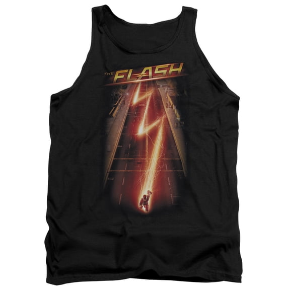 The Flash Flash Ave Adult Tank Top Black