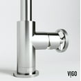 thumbnail image 5 of VIGO Cass Single Handle Single-Hole Bathroom Faucet in Brushed Nickel, 5 of 14