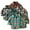 C, variant on Kids Plaid Flannel Shirt for Boys, Fashion Long Sleeve Button down Casual Plaid Shirt 6m-12Y Casual Shirts for Boys Girls