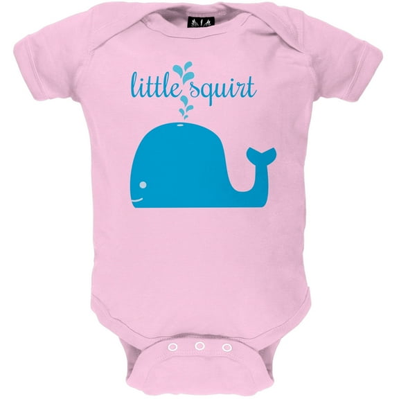 Little Squirt Pink Baby One Piece - 3 month
