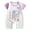 Purple, variant on Gubotare New Born Clothes Baby Boy Outfit Baby Boys Bodysuit Print Halter Romper Floral Jumpsuit Summer Clothes (Purple,0-3 Months)