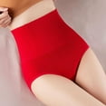 thumbnail image 3 of Women'S High Waisted Abdominal Pants Waist Chip Girdle Beauty Body Shaping Panties Vs Yoga Leggings Womens Bikini Panties Microfiber V Back Lace Panties Silk Thongs for Women Womens Underwear plus, 3 of 4