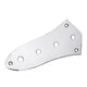 thumbnail image 1 of Placa de control para bajo de jazz cromado Yuyangstore licencia de Control de material acero de 4 Orificios para Piezas de Guitarra Accesorios, 1 of 6