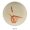 Gold, variant on Yanco OR-1708 8.25 in. Orchis Round Plate, Gold - Pack of 24