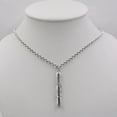 thumbnail image 4 of HOOUN Solid 925 Sterling Silver Men Women Good Luck Carved Pattern Whistle Pendant, 4 of 7