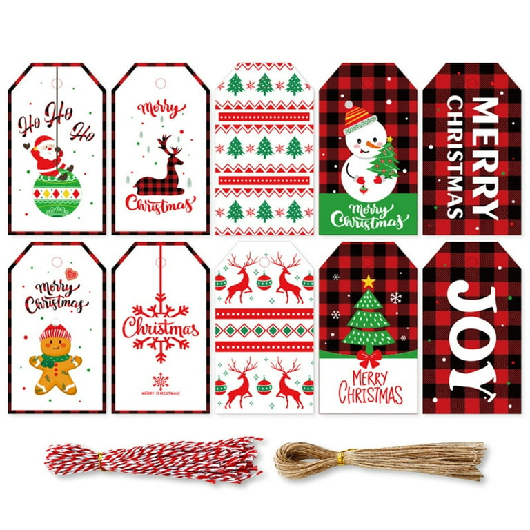 Christmas 2024 name tags