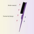 thumbnail image 7 of Fridja 3 Pieces Hair Brush Set Edge Brush And Comb For Edge Control Wig Hair Brush Double Sided Brush Smooth Comb Grooming Rat Tail Combs, 7 of 7