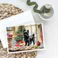 thumbnail image 2 of Cairn Terrier Christmas Cookies Greeting Cards Pack of 8 7 in x 5 in, 2 of 3