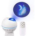 thumbnail image 1 of Led Starry Projector Star Moon Nebula Water Wave Night Light For Lmell Kids, Birthday, 1 of 5