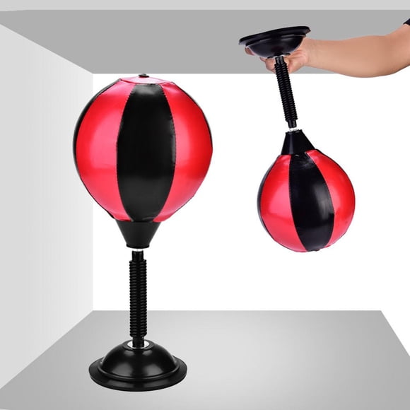 WALFRONT Desktop PU Punching Bag Speed Ball Toy Stress Relief Adult Sport Boxing Training Desktop Punch , Desktop Hit Ball