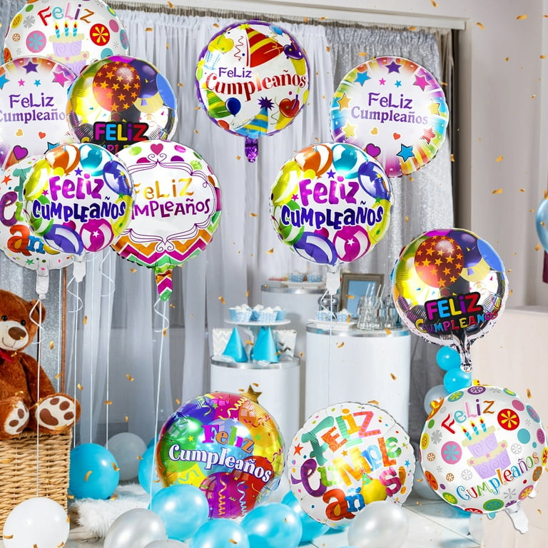 Spanish Balloon Feliz Cumpleaños 18 inch Spanish Balloon Feliz Cumpleaños 18 inch