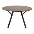 thumbnail image 2 of Mesa Comedor Redonda Mundo In Sibari Nogal 120 cm Moderno, 2 of 4