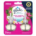 thumbnail image 1 of Glade Plugins® Air Freshener Oil Refill, Exotic Tropical Blossoms, 1 of 9