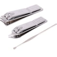 thumbnail image 2 of Three Seven Stainless Steel 3Pc Nail Clipper Set (Silver)[1963], 2 of 6
