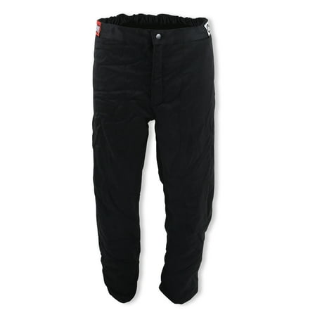 RaceQuip® 91629039 Chevron-5 Driving Pants SFI 3.2A/5 Double Layer Black Medium