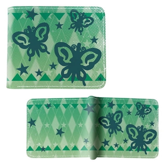 Jolyne's Butterfly Emblem - Jojo's Bizarre Adventure 4x5" Bi-Fold Wallet