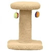 North American Pet Classy Kitty Stain-Resistant 17-Inch Spinning Cat Post with Toys for Cats