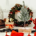 thumbnail image 3 of OUNONA Snow Village Trees Tabletop Tree Decor with White Color for Winter 1Pack, 3 of 4