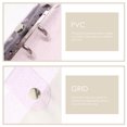 thumbnail image 2 of Miangastore Loose Leaf Folder Purple PVC 1 Set, 2 of 9