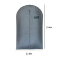 thumbnail image 3 of LEEYNEER Sacs de Robe pour Robes Longue Housse de Robe Sac à Vêtements Sac de Complet pour Rangement de Garde-Robe et Voyage 23.6x39.4 Pouces (Or), 3 of 7