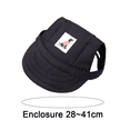 thumbnail image 2 of Gorra de béisbol para perros, ajustable, para deportes al aire libre, protección solar, gorra de béisbol, visera, gorro para el sol con orificios para las orejas, 2 of 5