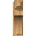 thumbnail image 2 of Ekena Millwork 8"W x 22"D x 26"H Westlake Rough Sawn Craftsman Outlooker, Western Red Cedar, 2 of 4